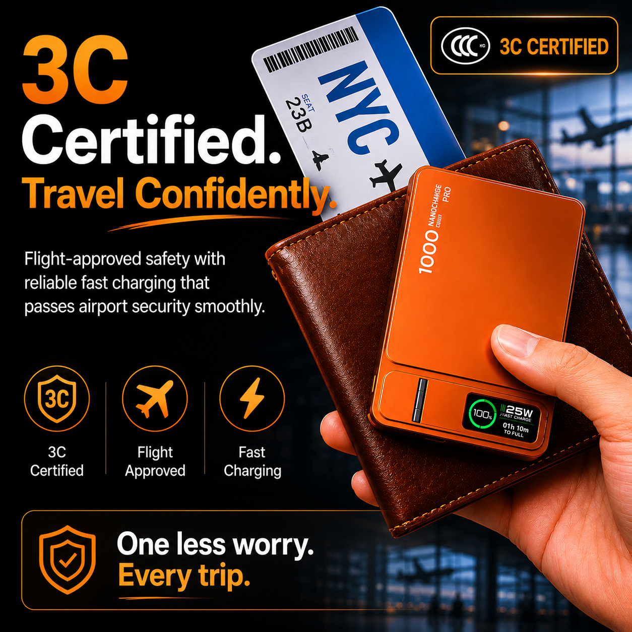 Gadverra™ NanoCharge Pro - Magnetic Power Bank