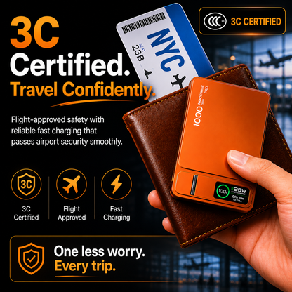 Gadverra™ NanoCharge Pro - Magnetic Power Bank