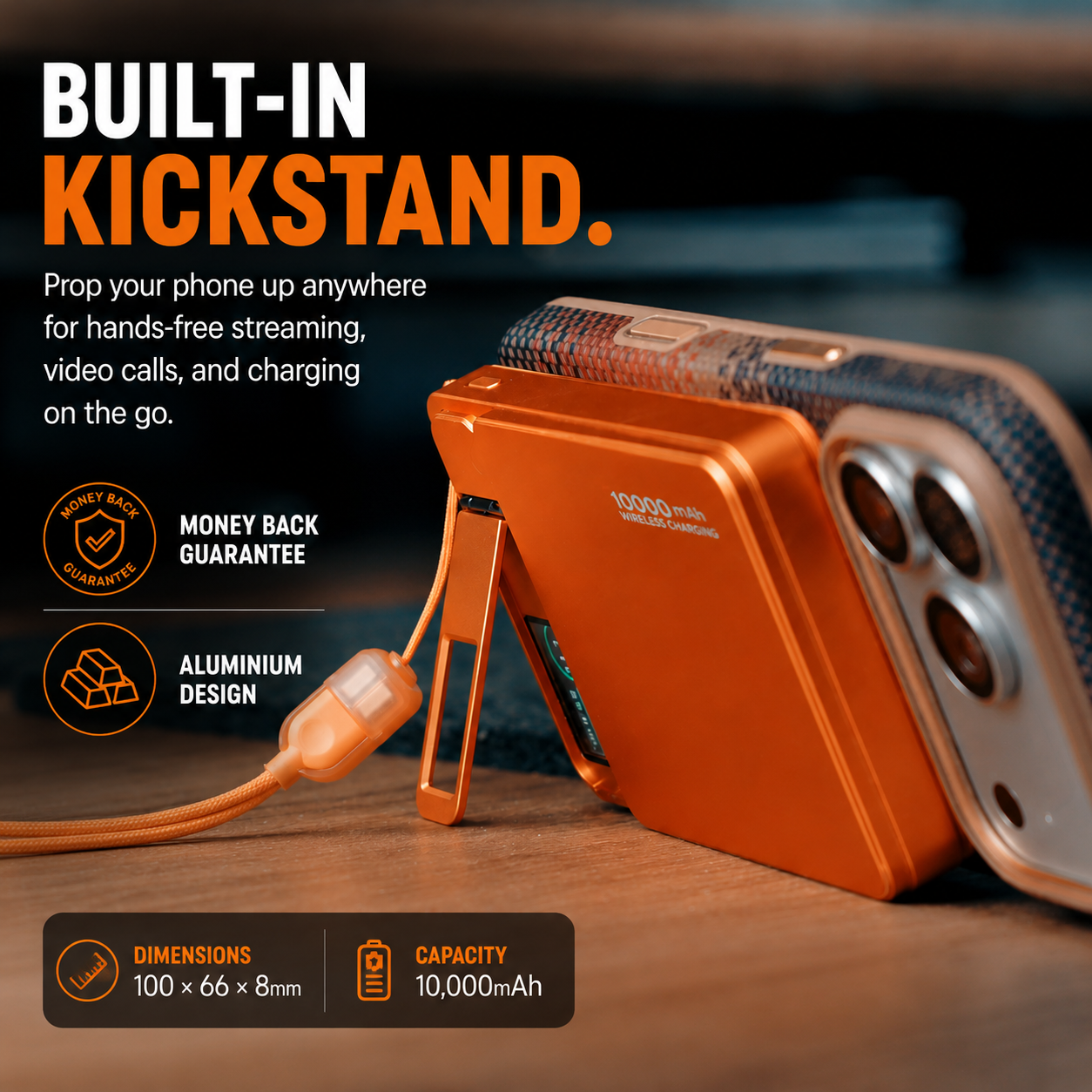 Gadverra™ NanoCharge Pro - Magnetic Power Bank