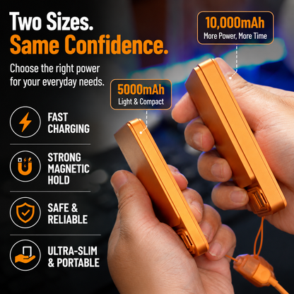 Gadverra™ NanoCharge Pro - Magnetic Power Bank
