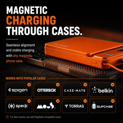 Gadverra™ NanoCharge Pro - Magnetic Power Bank