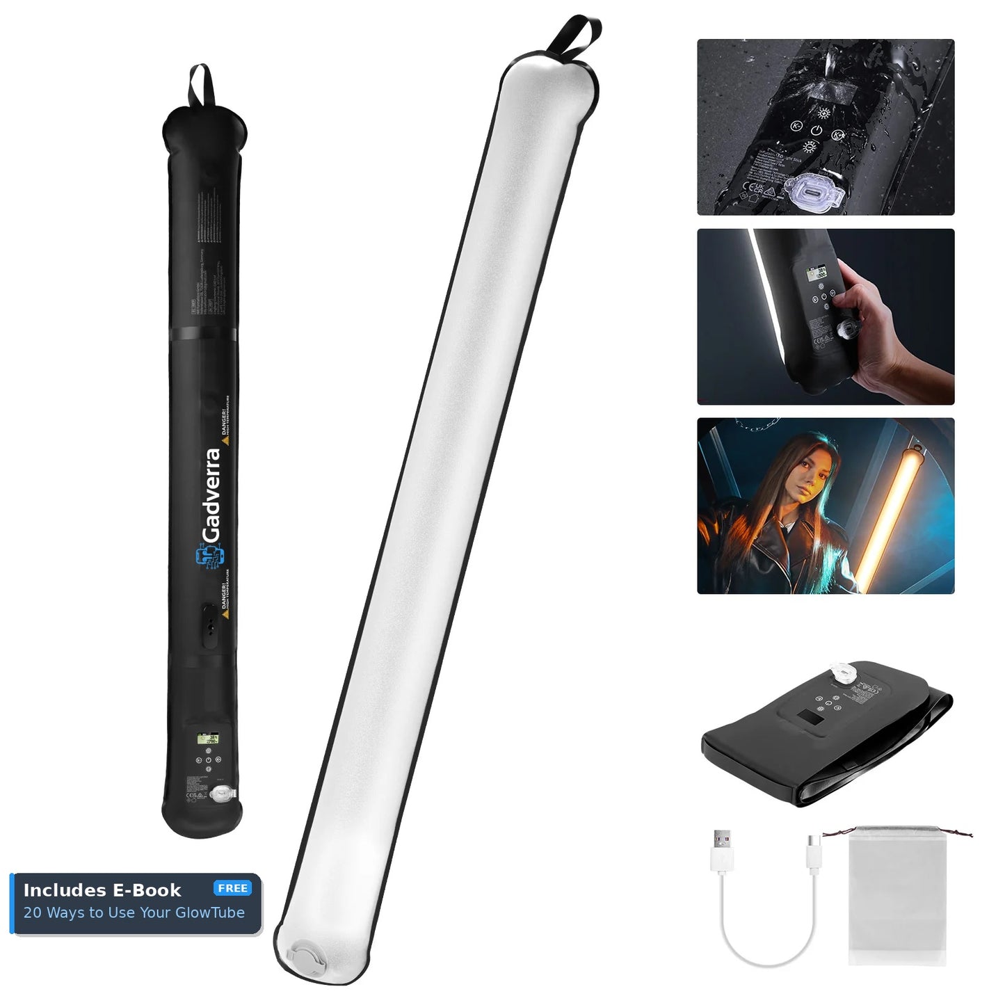 Gadverra™ GlowTube Inflatable Light